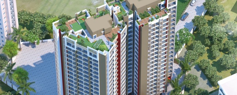 Areal View Of Vasudev Gardenia Tower